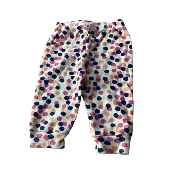 Lot of 2pc PS By The Peanutshell Baby Girl Pants 6M Polka Dot & Ballerina Prints - Picture 11 of 12